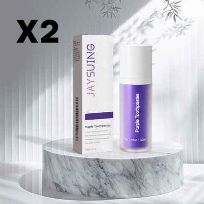 Whitening toothpaste.